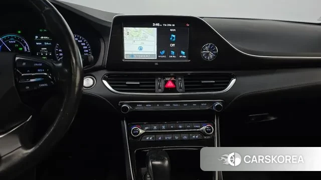 Hyundai Grandeur IG Hybrid 2018 Черный из Кореи, фото 6