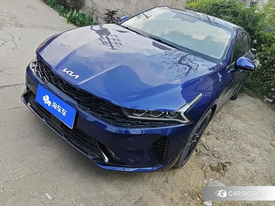 Kia K5 2022 Синий из Китая, фото 6