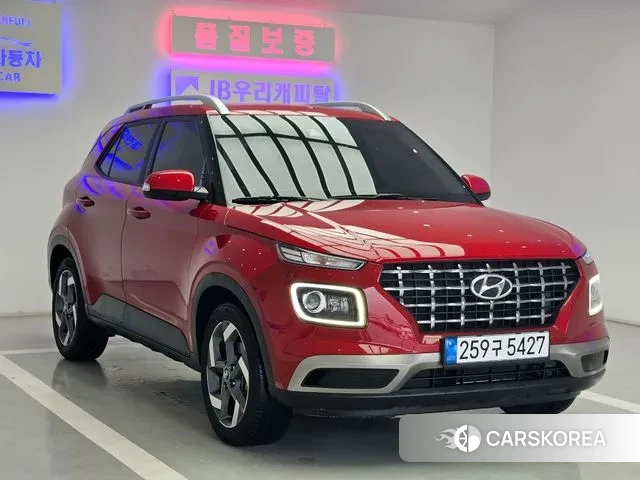 Hyundai Venue 2020 Красный из Кореи, фото 6