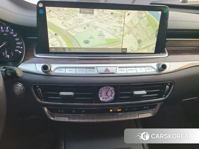 Kia More K9 2018 Серебристо-серый из Кореи, фото 6