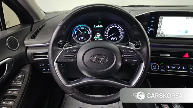 Hyundai Sonata Hybrid (DN8) 2021 Черный из Кореи, фото 6