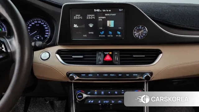 Hyundai Grandeur IG Hybrid 2018 Белый из Кореи, фото 6