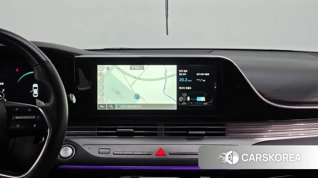 Hyundai The New Grandeur IG Hybrid 2019 Черный из Кореи, фото 6