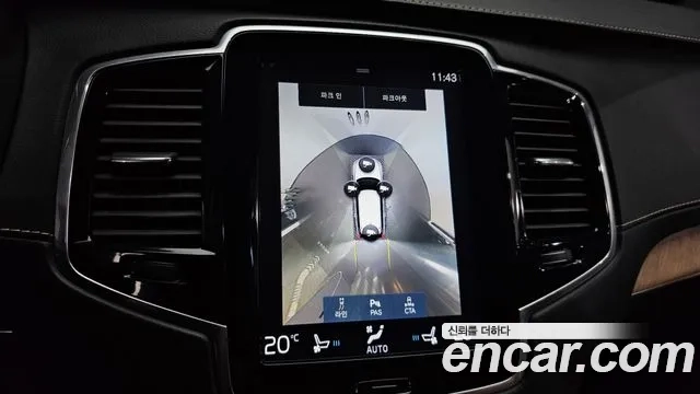 Volvo XC90 second Generation 2018 Серебристо-серый из Кореи, фото 6