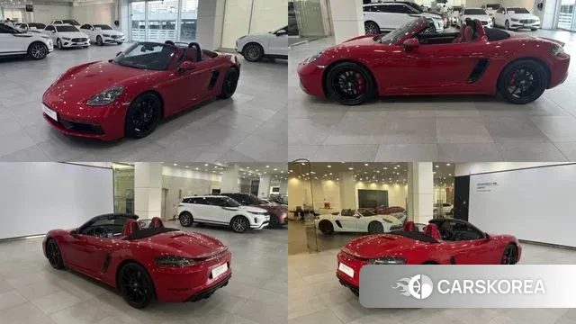 Porsche 718 Boxster 2022 Красный из Кореи, фото 6