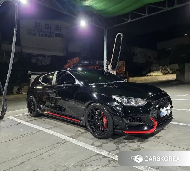 Hyundai Veloster (JS) 2021 Черный из Кореи, фото 6