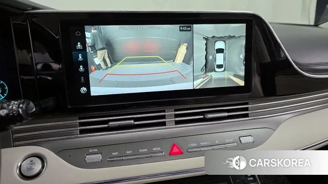 Hyundai The New Grandeur IG Hybrid 2022 Белый из Кореи, фото 6