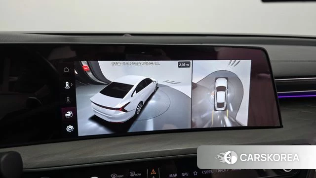 Kia K8 Hybrid 2021 Синий из Кореи, фото 6