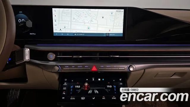 Hyundai Grandeur Hybrid (GN7) 2023 Черный из Кореи, фото 6