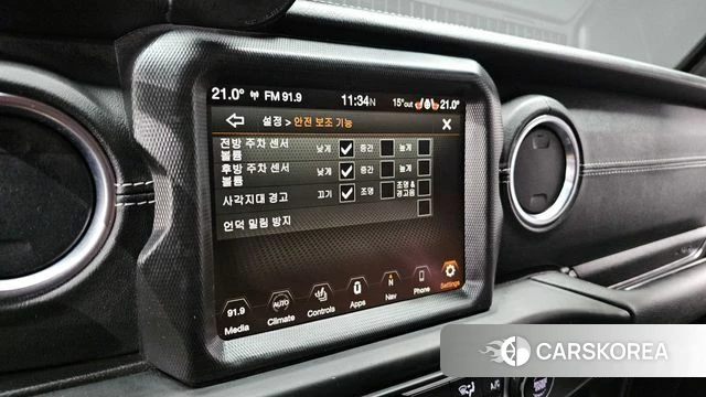 Jeep Wrangler (JL) 2023 Черный из Кореи, фото 6