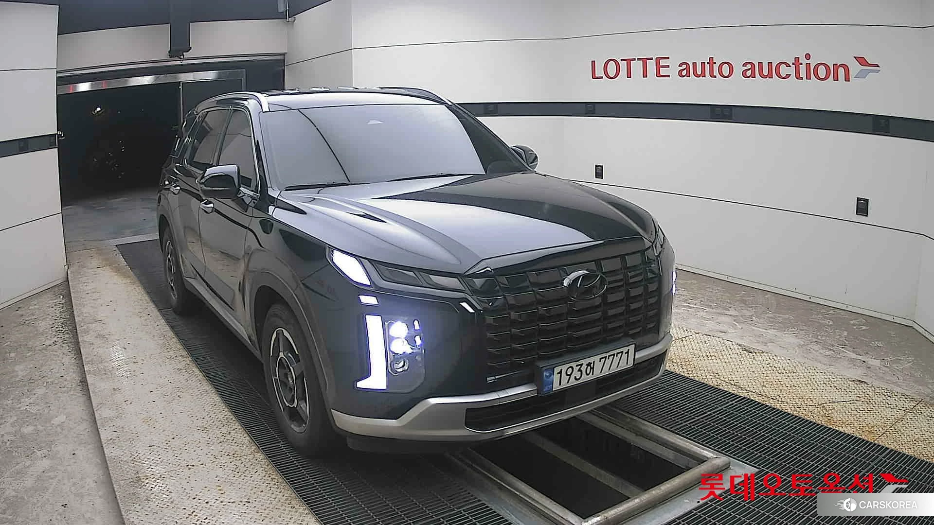Hyundai Palisade 2023 Abyss Black Pearl из Кореи, фото 6
