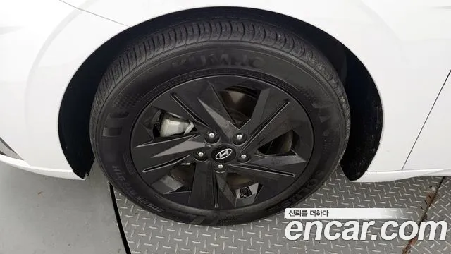 Hyundai Avante (CN7) 2021 Белый из Кореи, фото 6