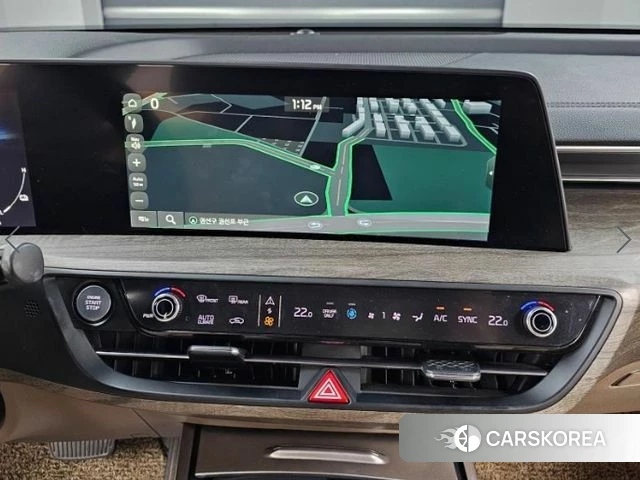 Kia K8 Hybrid 2021 Черный из Кореи, фото 6