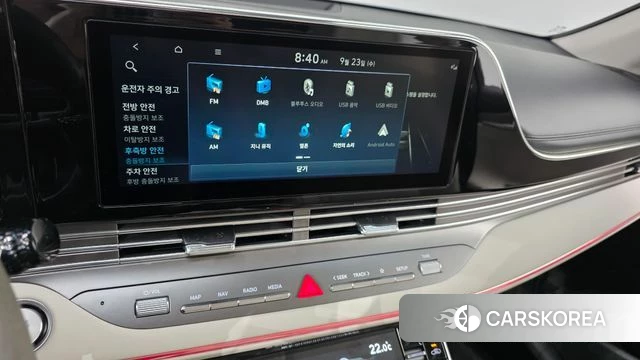 Hyundai The New Grandeur IG 2021 Черный из Кореи, фото 6
