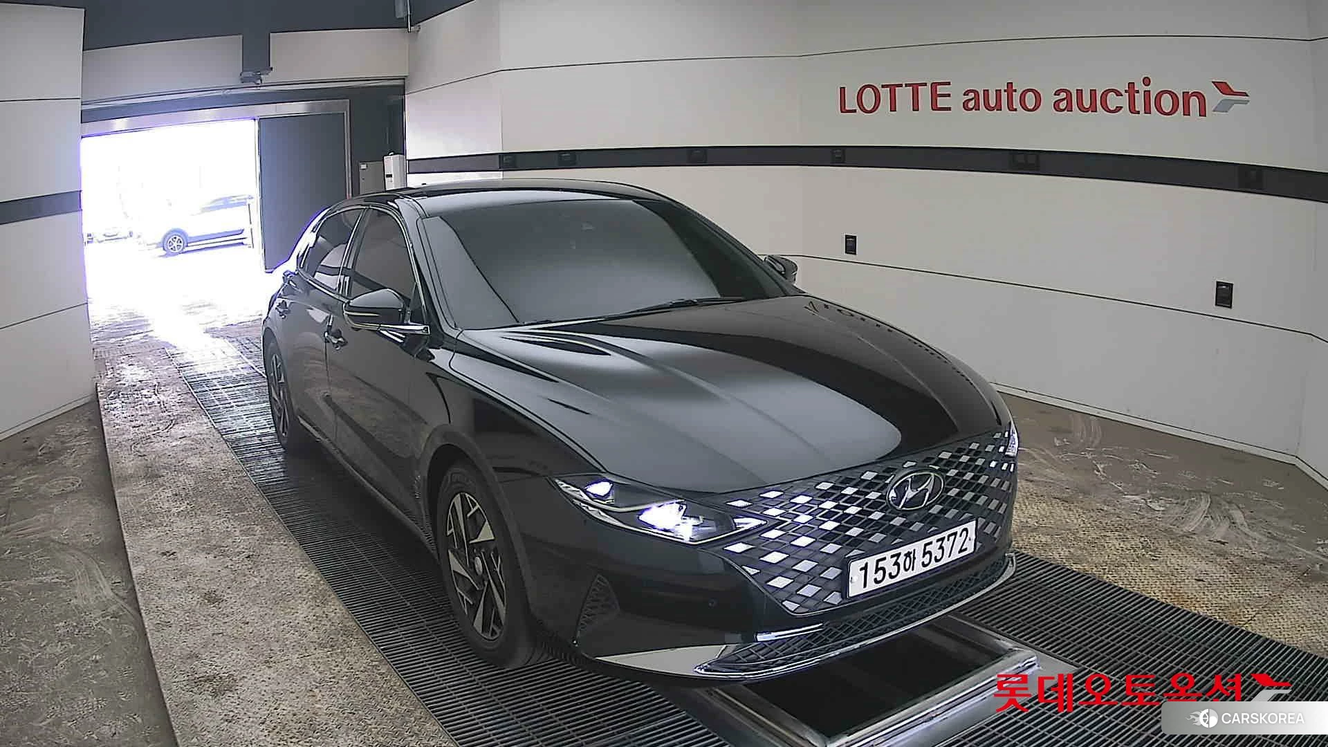 Hyundai Grandeur Hybrid 2021 Midnight Black из Кореи, фото 6