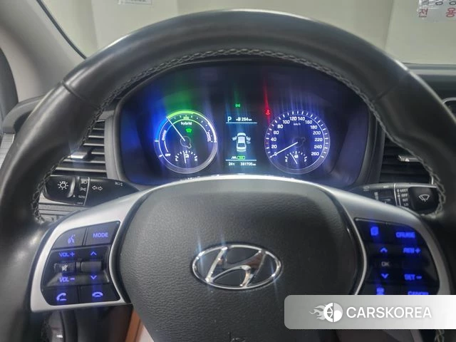 Hyundai Sonata New Rise Hybrid 2018 Серый из Кореи, фото 6
