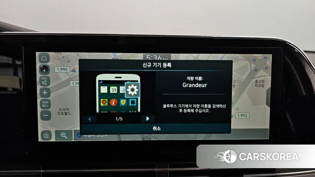 Hyundai The New Grandeur IG 2020 Черный из Кореи, фото 6