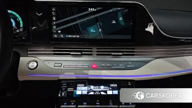 Hyundai The New Grandeur IG Hybrid 2021 Белый из Кореи, фото 6