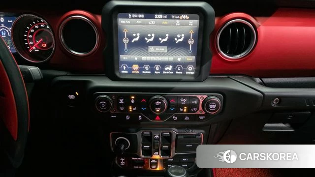 Jeep Wrangler (JL) 2021 Красный из Кореи, фото 6