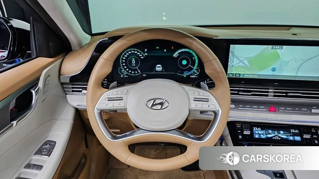 Hyundai The New Grandeur IG Hybrid 2022 Черный из Кореи, фото 6