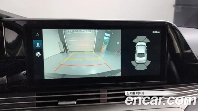 Hyundai The New Grandeur IG Hybrid 2021 Черный из Кореи, фото 6