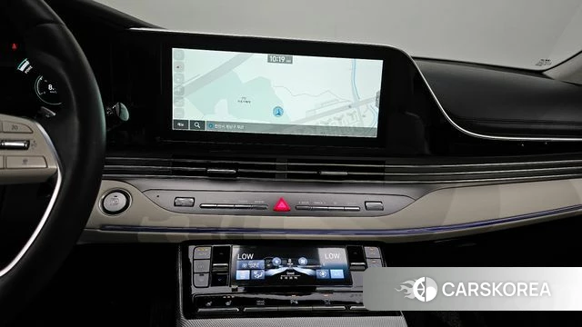 Hyundai The New Grandeur IG Hybrid 2022 Черный из Кореи, фото 6