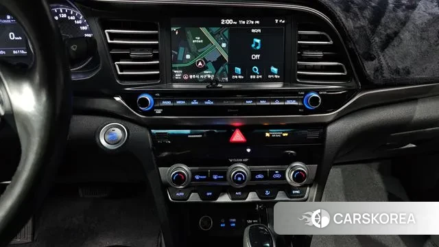 Hyundai The New Avante AD 2019 Синий из Кореи, фото 6