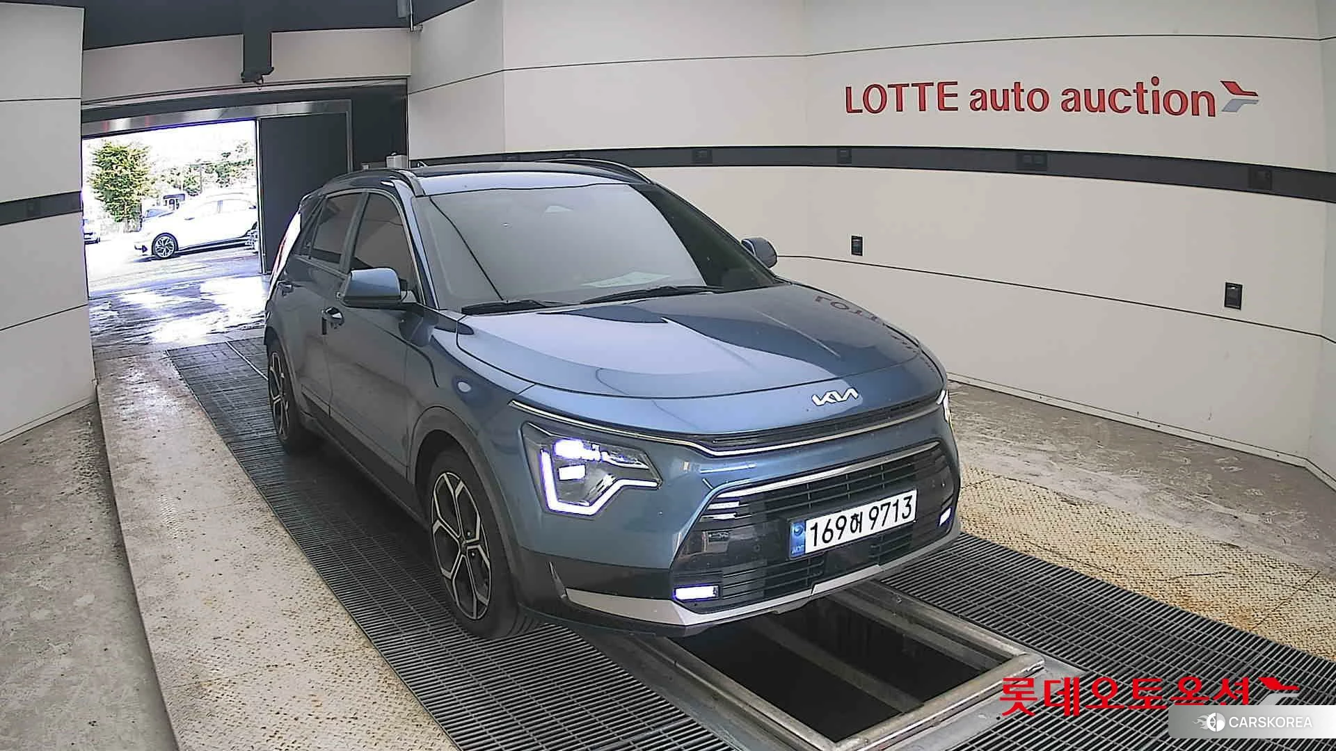 Kia Niro Hybrid 2022 Mineral Blue из Кореи, фото 6