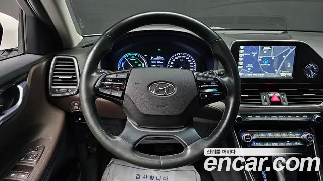 Hyundai Grandeur IG Hybrid 2018 Белый из Кореи, фото 6
