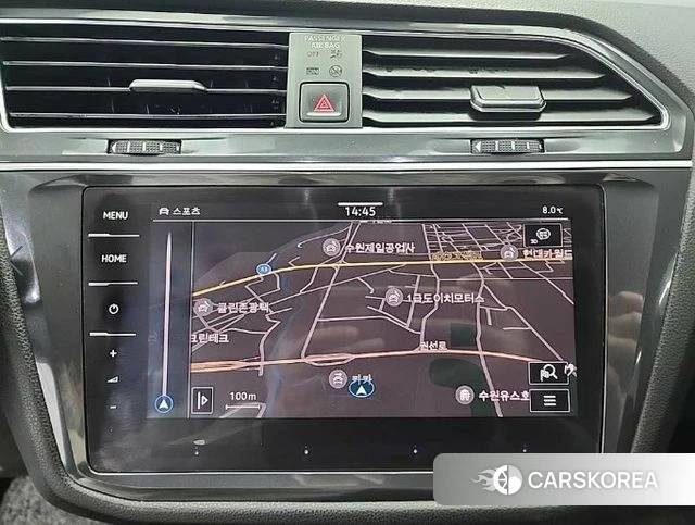 Volkswagen Tiguan Allspace 2022 Серебристо-серый из Кореи, фото 6