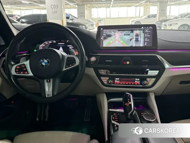 BMW 5 Series (G30) 2021 Черный из Кореи, фото 6