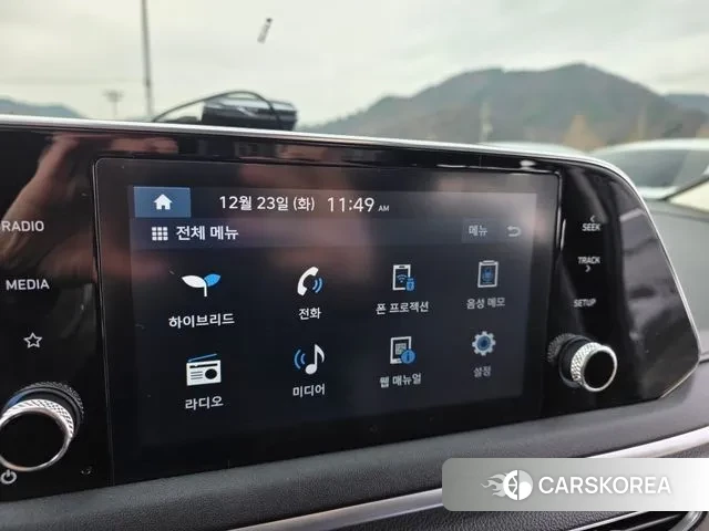 Hyundai Sonata Hybrid (DN8) 2021 Серый из Кореи, фото 6