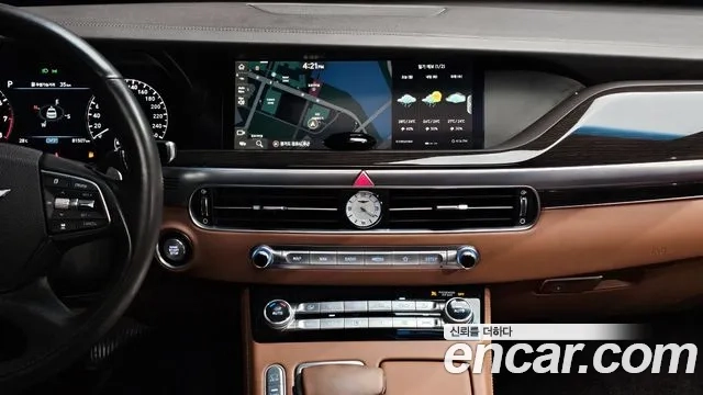 Genesis G90 2021 Черный из Кореи, фото 6