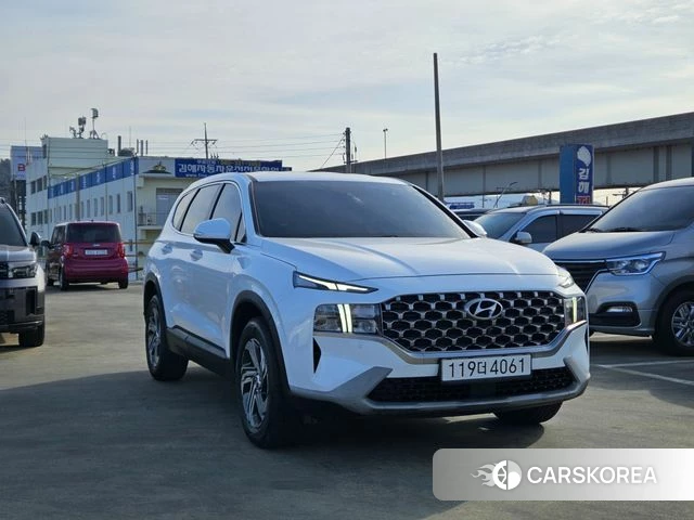 Hyundai The New Santa Fe 2022 Белый из Кореи, фото 6
