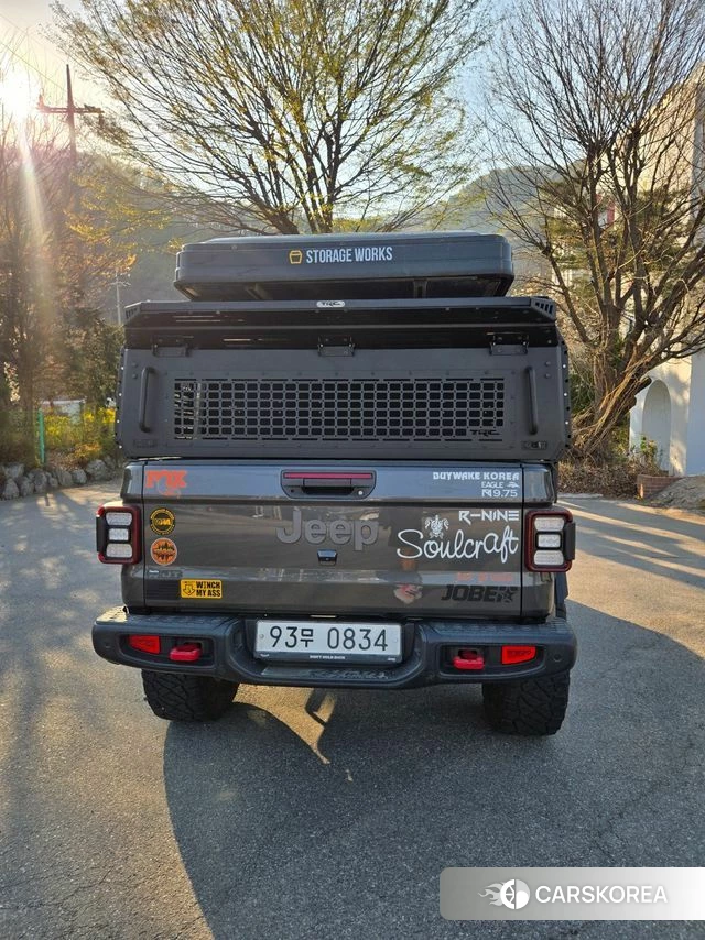 Jeep Gladiator (JT) 2020 Серый из Кореи, фото 6