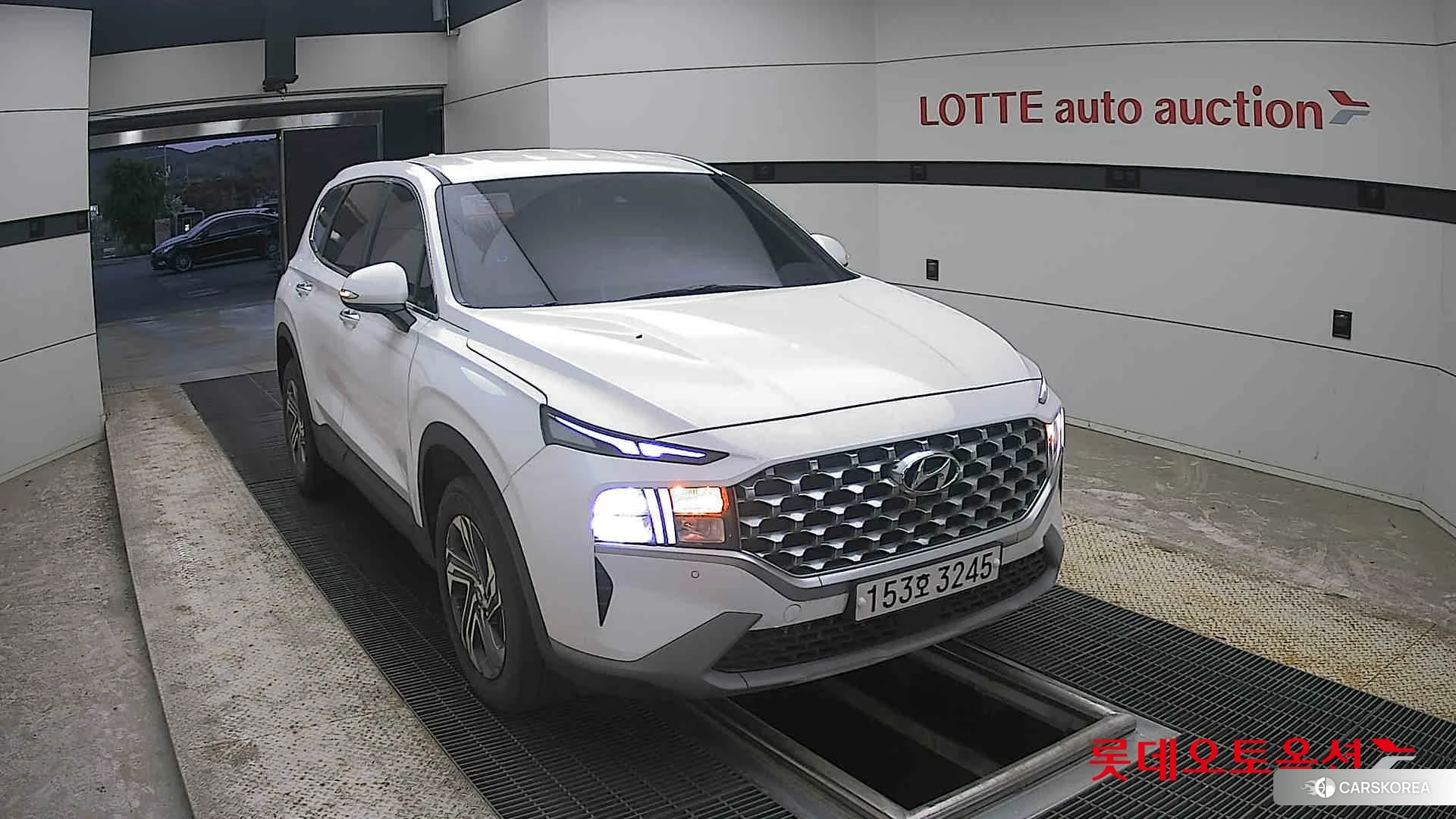 Hyundai Santa Fe 2021 White cream (optional) из Кореи, фото 6
