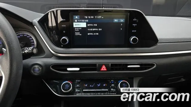 Hyundai Sonata Hybrid (DN8) 2021 Черный из Кореи, фото 6