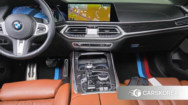 BMW X7 (G07) 2022 Синий из Кореи, фото 6