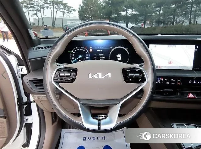 Kia K8 Hybrid 2023 Белый из Кореи, фото 6