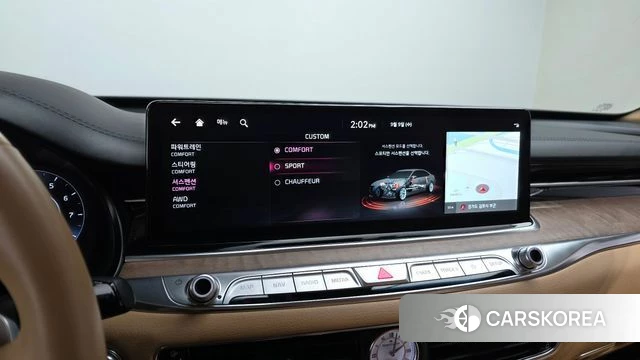 Kia The New K9 2nd generation 2022 Черный из Кореи, фото 6