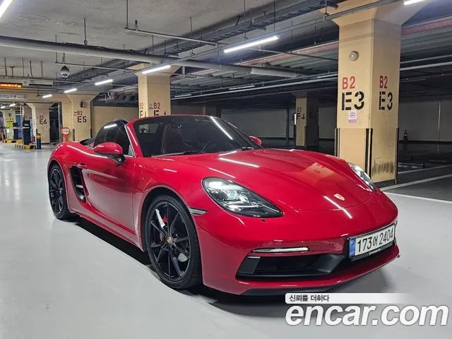 Porsche 718 Boxster 2019 Красный из Кореи, фото 6