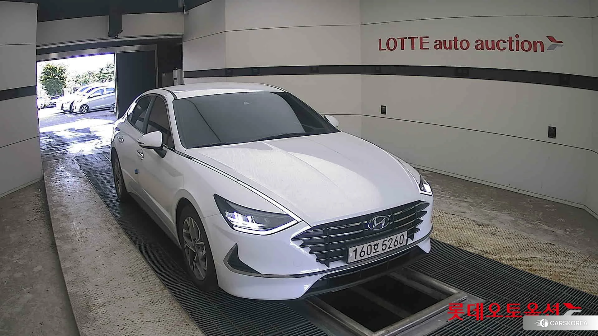 Hyundai Sonata 2021 White cream (optional) из Кореи, фото 6