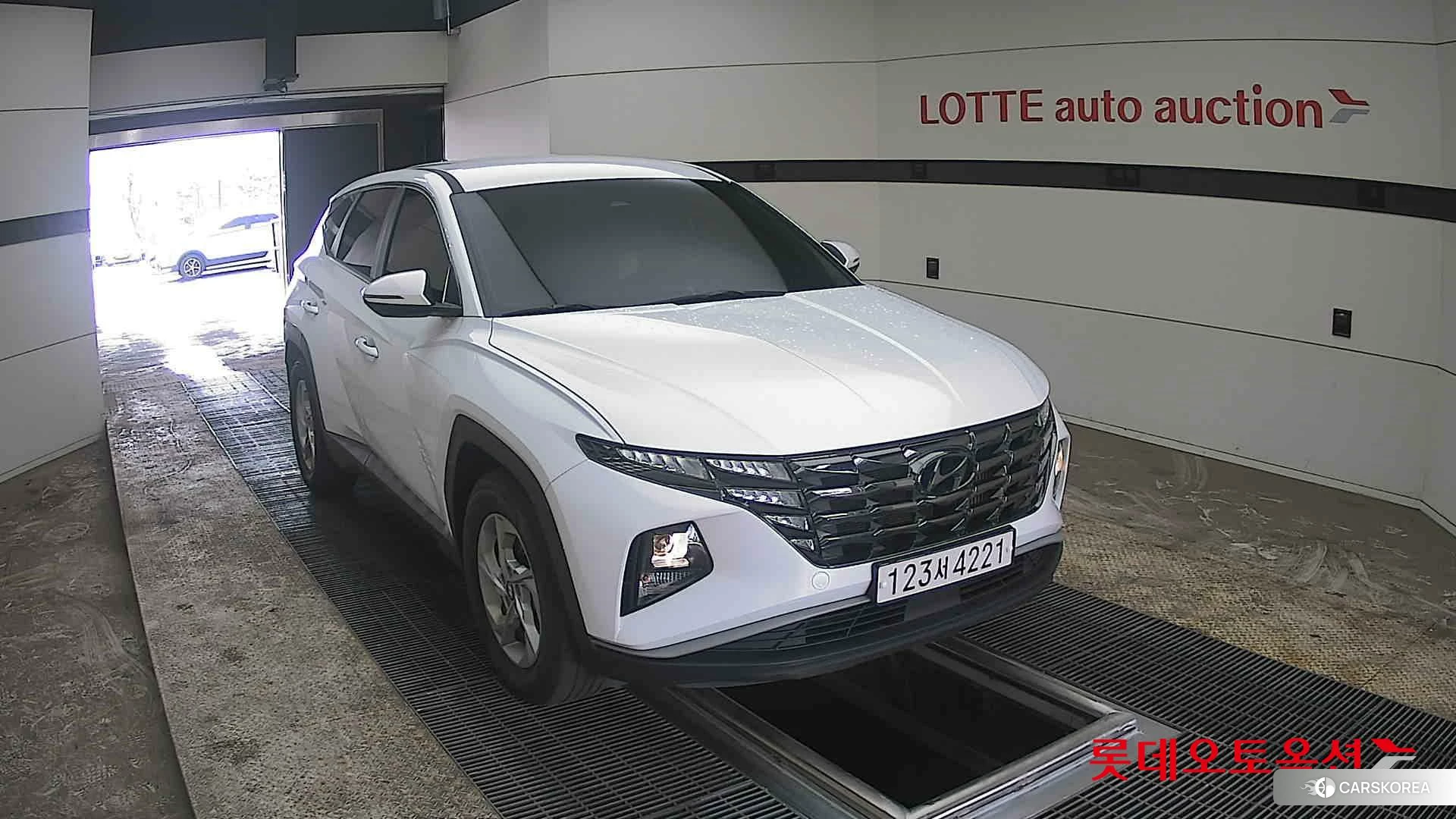 Hyundai Tucson 2022 Creamy White Pearl из Кореи, фото 6