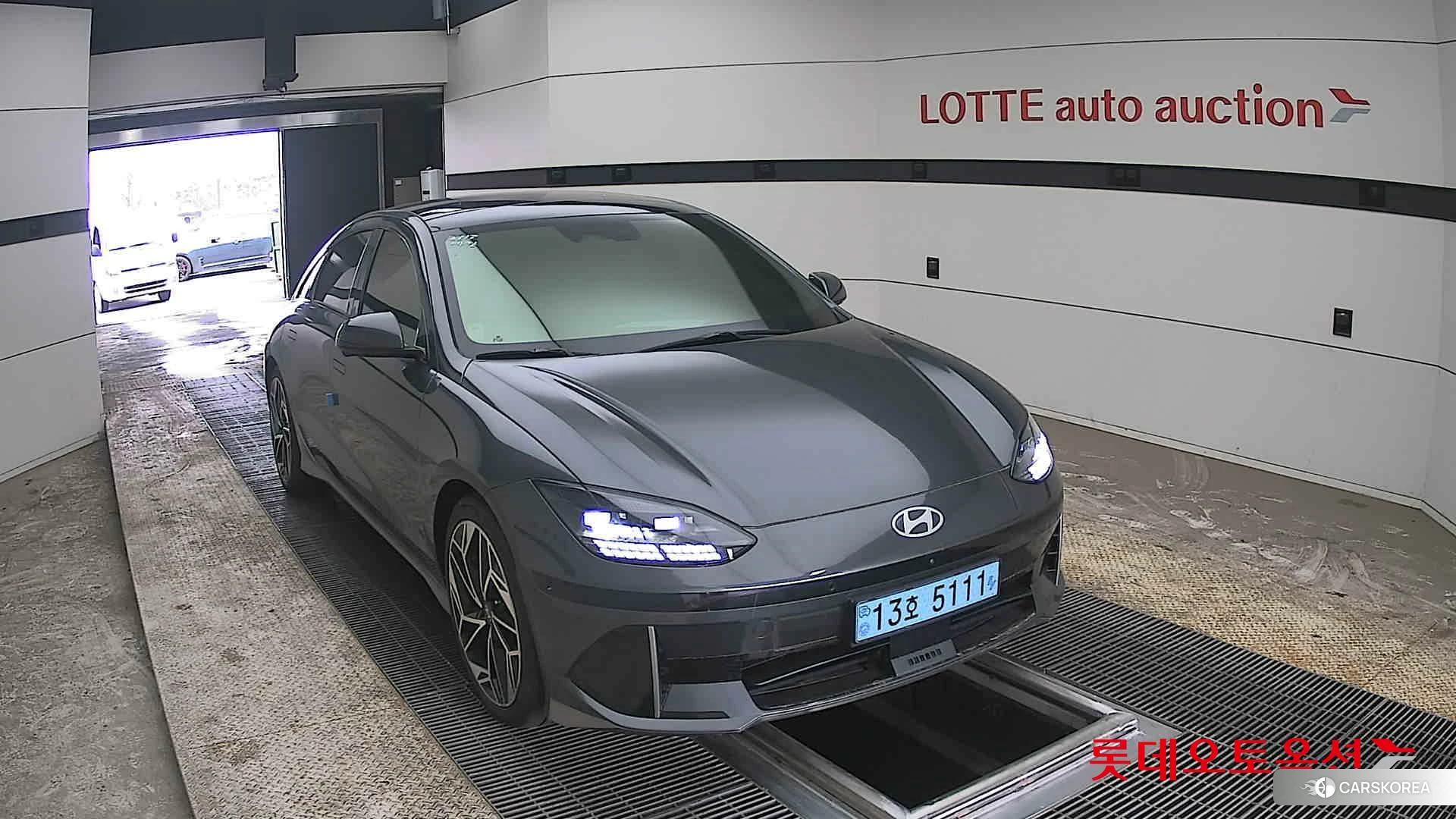 Hyundai IONIQ 6 2023 Nocturne Grey Metallic из Кореи, фото 6