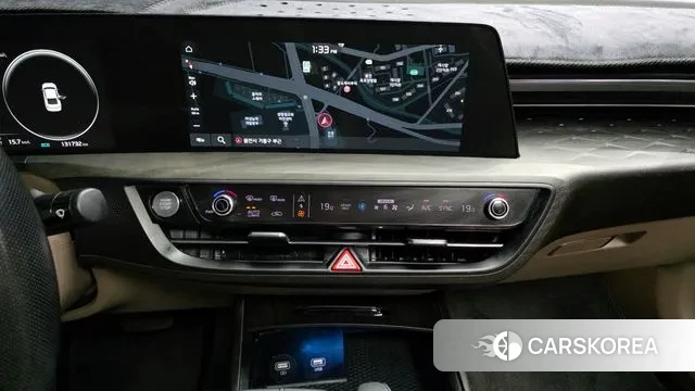 Kia K8 Hybrid 2022 Черный из Кореи, фото 6