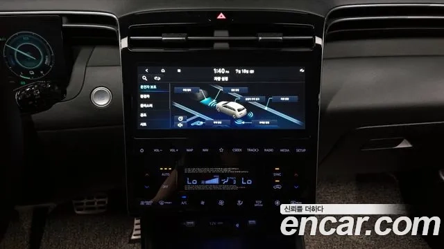 Hyundai Tucson Hybrid (NX4) 2021 Белый из Кореи, фото 6