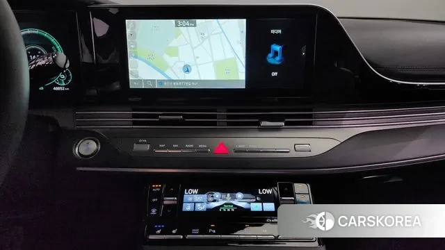 Hyundai The New Grandeur IG Hybrid 2022 Черный из Кореи, фото 6