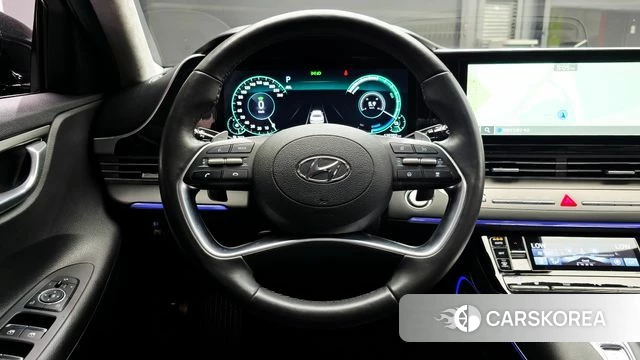 Hyundai The New Grandeur IG Hybrid 2022 Черный из Кореи, фото 6