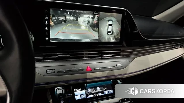 Hyundai The New Grandeur IG Hybrid 2021 Серый из Кореи, фото 6