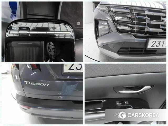Hyundai The New Tucson Hybrid (NX4) 2024 Серый из Кореи, фото 6